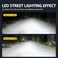 Toby&rsquo;s P180 Pro H4 2 Pieces 360W/Pair Original Tested LED Headlight Bulb Assembly 36000 Lumens 180W/Piece Xtreme Bright With Color Temperature 6500K