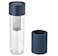 Travel mug, clear glass/silicone0.5 l