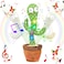 Trlpeiiar Dancing Cactus Toys For Baby Boys And Girls, Talking Plush Dancing Cactus Toy Electronic Plush Toy Singing, Record Repeating What You Say With 120 English Songs And LED Lighting