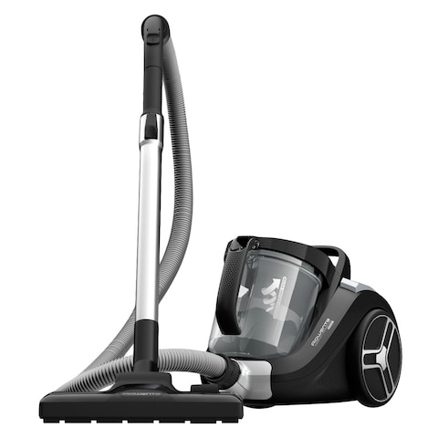 Tefal TW4825HA Vacuum Cleaner Black And Silver