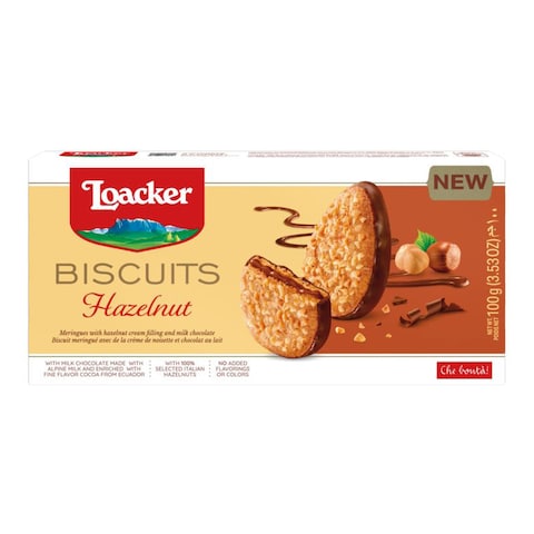 Loacker Nut Selection Hazelnut Biscuit 100g