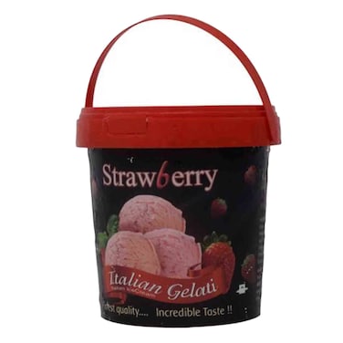 Italian Gelati Ice Cream Strawberry 1l