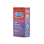 Buy Durex Featherlite Elite Feel Smooth Condom Clear 12 count in Saudi Arabia