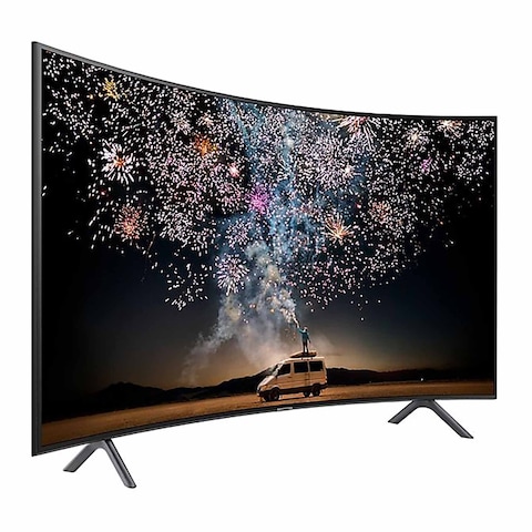 Samsung 55-inch 4K UHD Smart Curved LED TV With Built-In Receiver - UA55RU7300