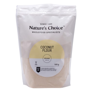 Nature&#39;s Choice Organic Coconut Flour 500g
