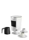 Beko Single Pot Bkk 2300 Turkish Coffee Maker Mini Keyf Coffee Machine Making up to 3 cups White, Green line