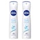 NIVEA Deodorant Spray for Women 48h Protection Fresh Natural Ocean Extracts 150ml Pack of 2