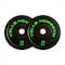 Yalla HomeGym High-Quality Olympic Bumper Weight Plate for Barbells PAIR of 10KG
