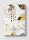 Lowha Spiral Notebook With 60 Sheets And Hard Paper Covers With Abstract Floral Design, For Jotting Notes And Reminders, For Work, University, School