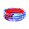 Bestway Marvel Ultimate Spider-Man 3-Ring Pool Multicolour 122x30cm