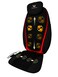 TECKWAVE Full Back &amp; Shoulder Massager with Heat, Vibration Seat &amp; Control Panel for Use at Home or in the Car