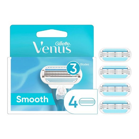 Gillette Venus Comfortglide Sensitive Women Razor - 4 Blade Refills