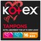 Kotex Silky Cover Size Normal 16 Tampons 