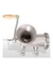 Generic Manual Meat Grinder Silver/Brown