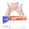 Gesalife Vinyl Examination Gloves 1000pcs Medium (Clear, Disposable), 1 carton