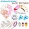 Balloon Pump,132 PCS Electric Balloon Blower 110V 600W Portable Dual Nozzles Electric Balloon Air Pump Electric Balloon Inflator with 90 PCS Balloons, Tying Tools, 20 Flower Clips, Tape Strip, Colored Ribbon and Dot Glues for Party Decoration