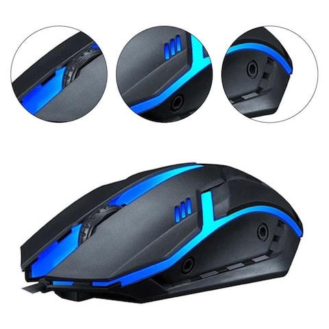 Zero ZR-200 Wired Gaming Mouse - Black