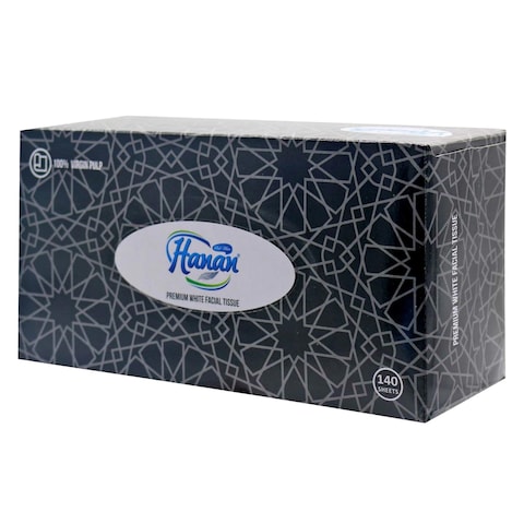 Hanan Facial Tissue Black 140&#39;S