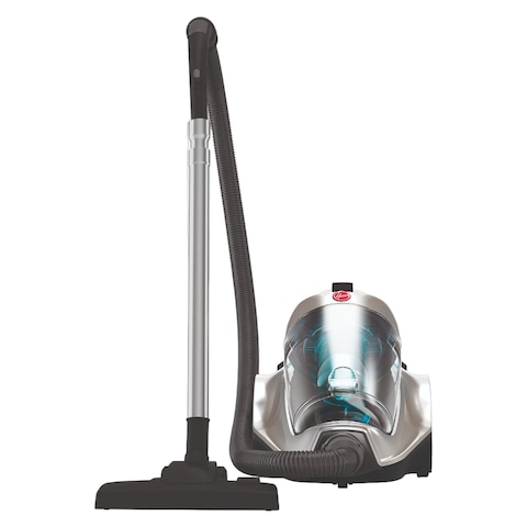 Hoover Power 7 Bagless Cyclonic Canister Vacuum Cleaner  Blue-Silver - HC84-P7A-ME