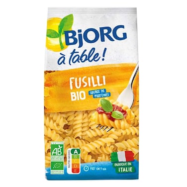 Bjorg Fusilli Bio 500GR