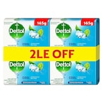 Buy Dettol Anti-Bacterial Soap - Cool - 165 gram - 4 Pieces in Egypt