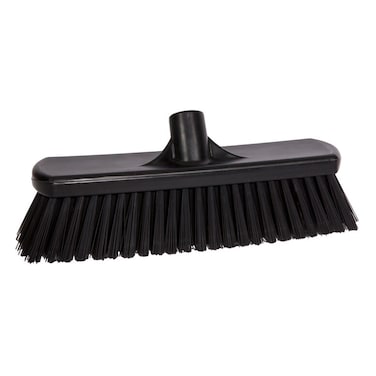 AL.GI BROOM HARD H/D BLACK D24PC
