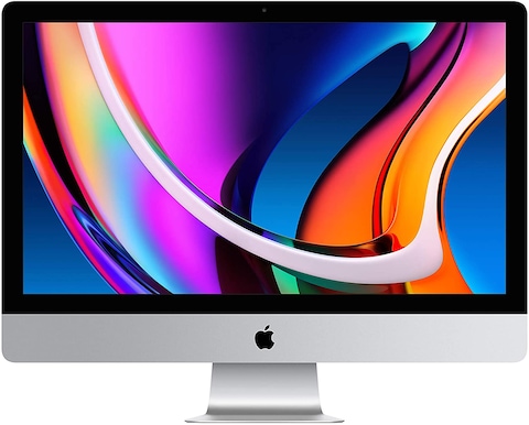 Apple iMac MXWU2B/A 27-Inch Retina 5K Display, MID-2020 &ndash; 3.3Ghz 6-Core 10th Gen. Intel Core i5, 8GB Ram, 512GB SSD, Radeon Pro 5300 4GB Memory, English Keyboard.
