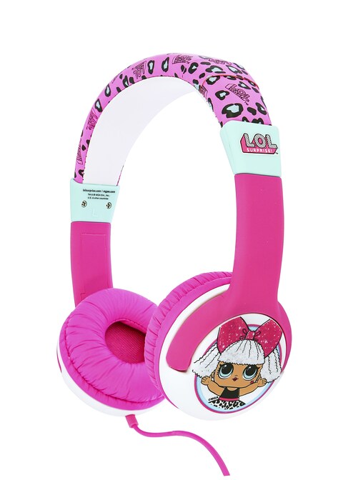 OTL LOL OnEar Wired Headphone - Safe Volume Limiting @85dB, Foldable &amp; Adjustable, Superb Sound Quality,  Works w/ Smartphones, Tablets, Ninetendo Switch, Laptops &amp; devices w/ 3.5mm port - My Diva