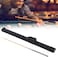 Max Strength Pool Cue Billiards Stick Carrying Case Bag, Black, 80X12X12cm Imitated Leather