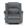 In House Velvet Classic Recliner Chair - Grey - AB02