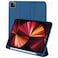 HYX New iPad Pro 12.9 Inch Case 2022(6th Gen)/2021(5th Gen)/2020(4th Gen) with Pencil Holder,Smart iPad Case [Auto Wake/Sleep] with Auto 2nd Gen Pencil Charging (Blue)