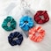 Satin Scrunchies for Hair , 40-Piece Elastics Hair Ties Multicolour