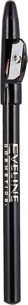 Eveline Cosmetics Make Up Eyeliner Pencil Long-Wear, Black, 3 GM