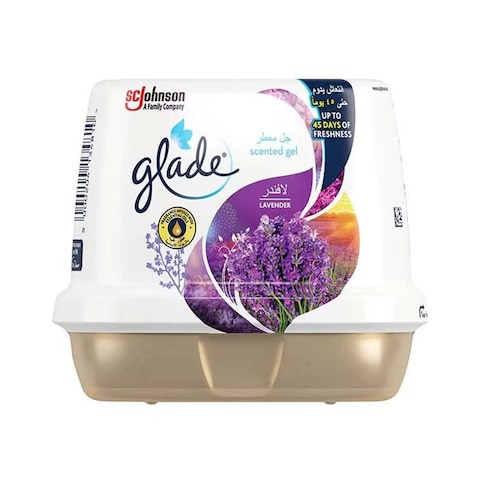 Glade Gel Air Freshener with Lavender Scent - 180 gram