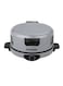 Sonashi 2-In-1 Arabic Bread/Roti/Tortilla And Pizza Maker 1800.0 W SABM-863 Silver/Black