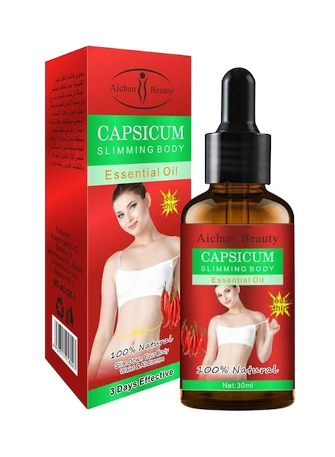 Aichun Capsicum Slimming Body Essential Oil Clear 30ml