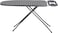 Royalford Leona Ironing Board RF11245 Iron Table With Adjustable Height Mechanism Heat Resistant Cotton Cover Monoblock Metal Base Non Slip Legs And Iron Rest 100X30 cm, Multicolor
