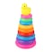 Generic-Developmental Toys Colorful Ring Tower DIY Circle for Kids Children Portable Christams Xmas Thanksgiving Holiday Festival Present Gift