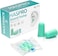 HASPRO Ultra Soft Foam Earplugs, Best Earplugs for Noise Canceling, Snoring, Work, DIY, Noise Reduction SNR 38dB (Pack of 10, Mint)