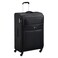 Delsey Cuzco 4 Wheel Soft Casing Large Luggage Trolley 78cm Black
