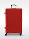 ABS Hardside Spinner Check In Large Luggage Trolley 28 Inch Red