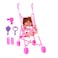 Girl Doll With Stroller