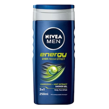 Nivea Energy Shower Gel For Men 250Ml
