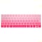 Ozone - English Keyboard Skin UK Layout For MacBook Pro 13&#39;&#39; 15 &#39;&#39; A1706/A1707 with Touch Bar - Gradient Pink