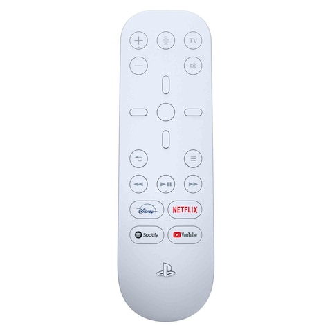 Sony Media Remote Controller For PlayStation 5 White