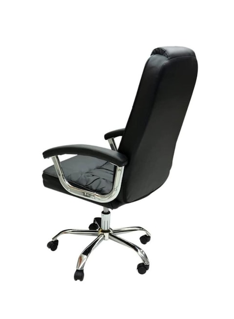 Sulsha Furniture Executive Ergonomic Office Chair, Computer Desk Chair, PU Leather, Steel Structure, Smooth Lumbar Support With Adjustable Height