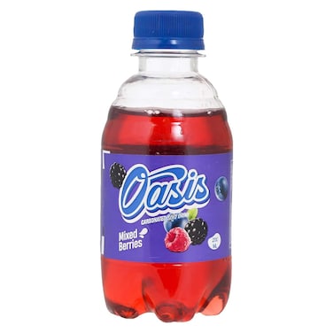 Oasis Carbonated Soft Drink with Mixed Berry Flavor - 200 ml