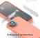 elago Liquid Silicone for iPhone 15 case cover Full Body Protection, Shockproof, Slim, Anti-Scratch Soft Microfiber Lining - Salmon
