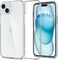 Spigen Liquid Crystal Glitter designed for iPhone 15 Plus case cover - Crystal Quartz