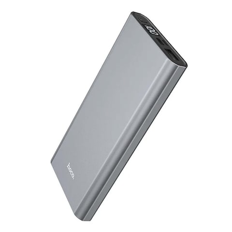 Hoco J68 Resourceful Mobile Power Bank - 10000mAh - Silver